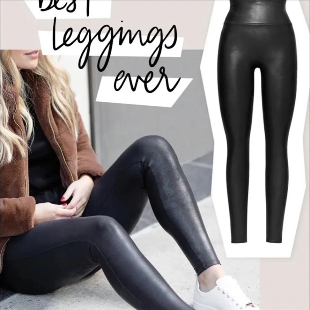❤️❤️spanx faux leather leggings